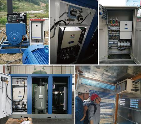 ISO Single Phase Frequency Inverter 0-Rated Input Voltage For Chemicals